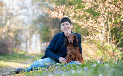 Ein Frühlingsmorgen mit Rebecca und Tabaluga