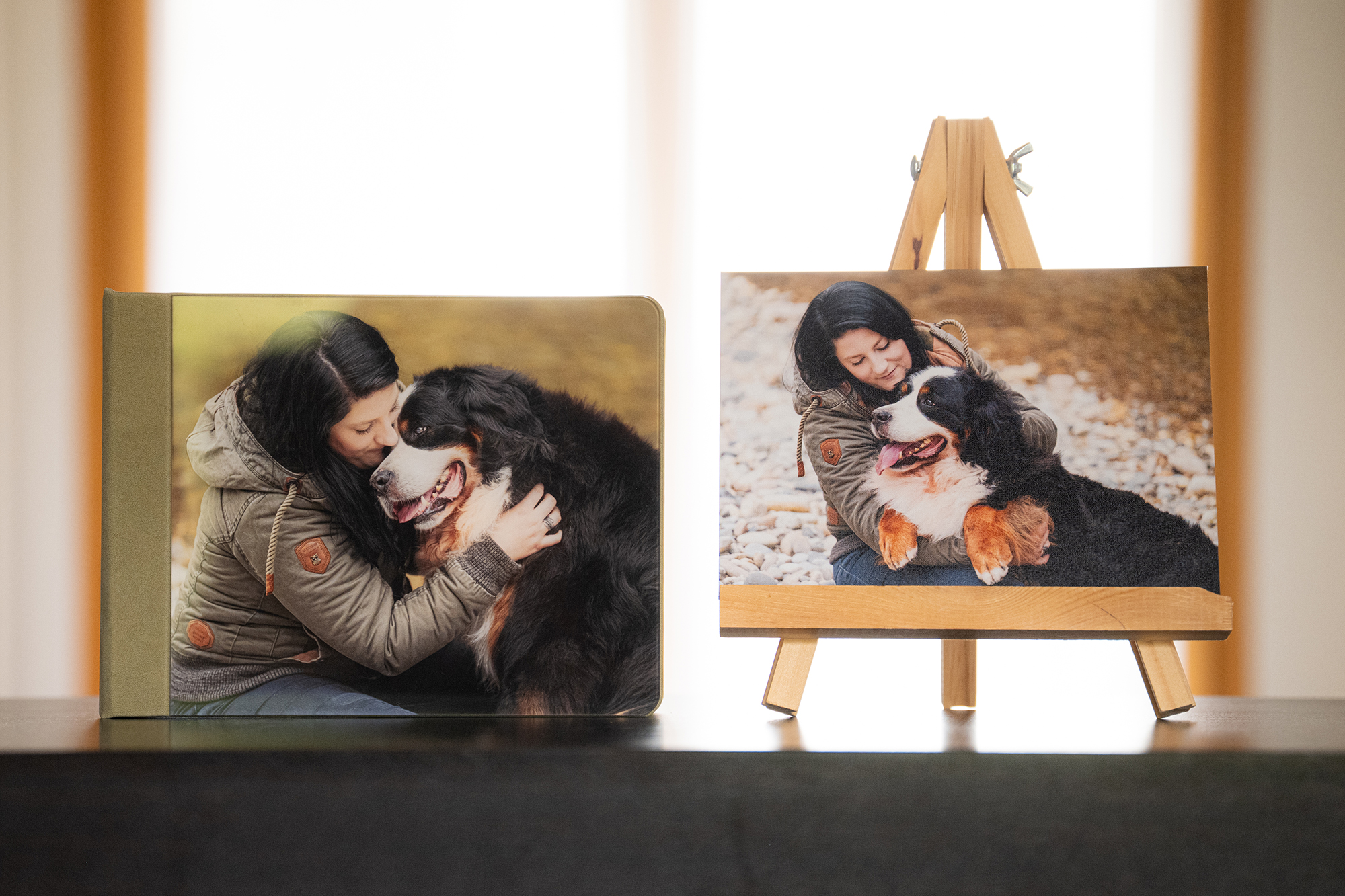 Fotobox mit Staffelei