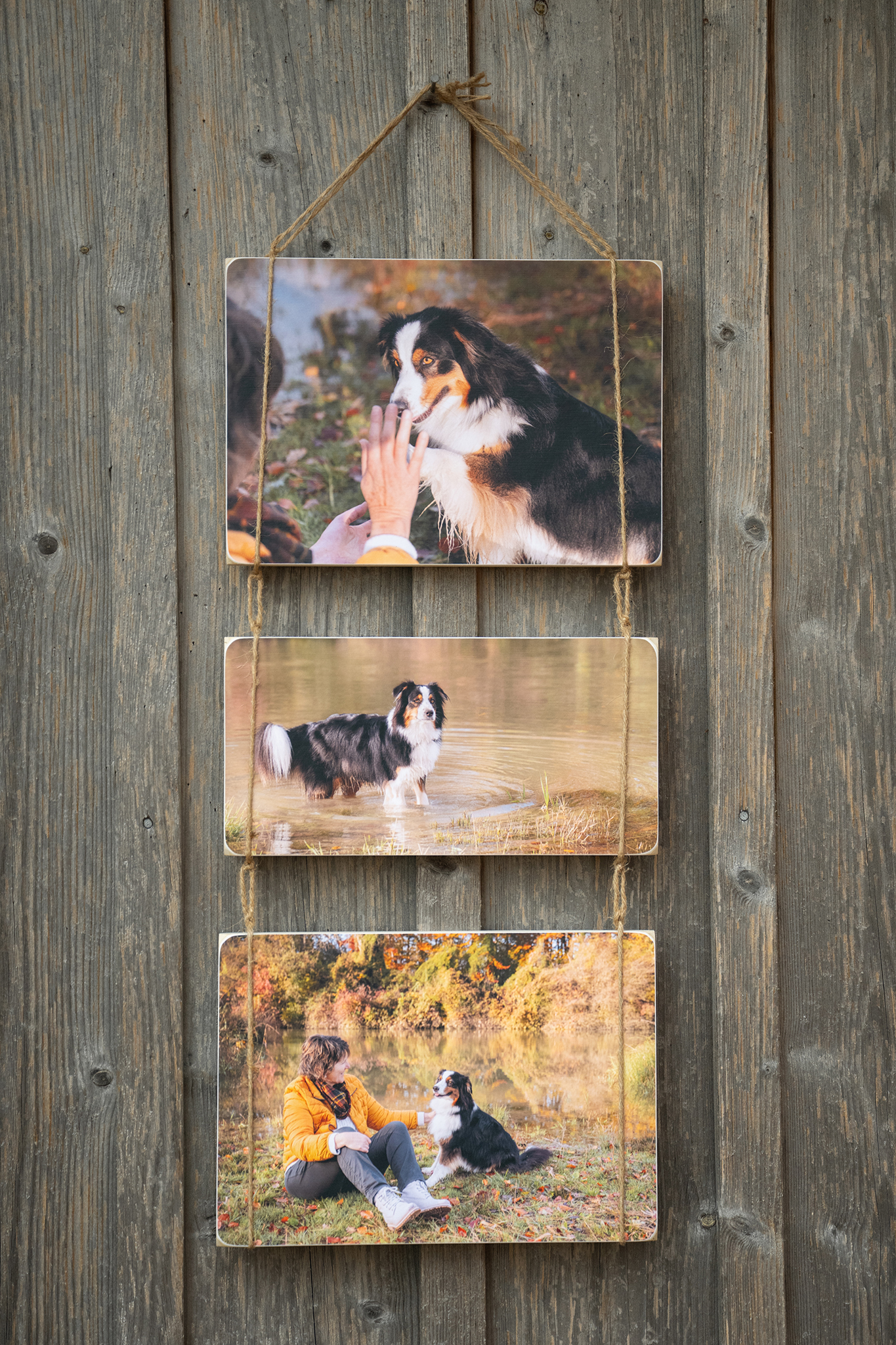 Fotoprodukt aus Holz